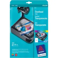 Avery Overhead-Inkjet 2503 Folie voor overheadprojectoren DIN A4 Inkjet Transparant 10 stuk(s)