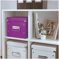 Leitz 6109 cube medium opbergdoos paars