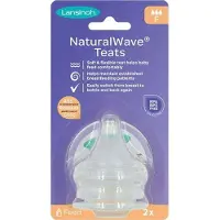 Lansinoh Natural Wave Teats - Fast Flow 2 stk.
