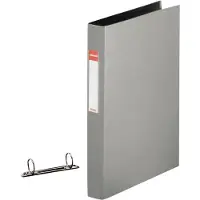 Esselte Ringband Standaard A4 25mm 30% gerecycled PP folie grijs - 5 stuks