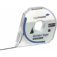 Legamaster Verdeeltape 7-433201 Zwart 2,5 mm x 16 m