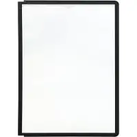 Durable Zichtpaneel A4 zwart