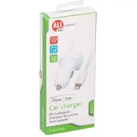 All Ride autolader - Apple - iPhone/tablet - 1.2 meter - 2.1A - 12/24V