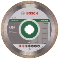 Bosch Powertools Diamantdoorslijpschijf Standard for Ceramic 150 x 22,23 x 1,6 x 7 mm 1st - 2608602203