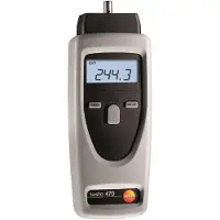 Testo 0563 0470 Toerenteller Optisch, Mechanisch 1 - 19999 omw/min 1 - 99999 omw/min