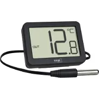 TFA-Dostmann 30.1066.01 Thermometer Zwart