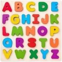 Woody leer puzzel alfabet 90634