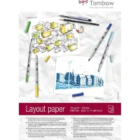 Tombow Zeichenblock Layout
