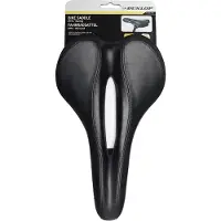 Dunlop Fietszadel - Racefiets/Mountainbikes - Unisex - Zwart