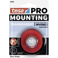 TESA Mounting PRO Transparent 66965-00001-00 Montagetape Transparant (l x b) 5 m x 19 mm 1 stuk(s)