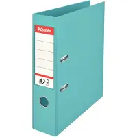 Esselte ordner Colour'Breeze No. 1 A4, uit PP, rug van 7,5 cm, blauw - 2 stuks