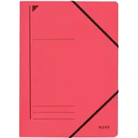Leitz Elastomap 3980, A4 karton, rood