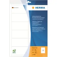 Herma Adresetiketten voor schrijfmachines, A4, 94 x 47 mm, permanent hechtend