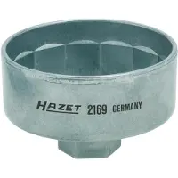 Hazet 2169-6 OLIEFILTERSLEUTEL 12,5 MM (1/2) S86 MM