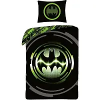 Halantex SP. z.o.o. Batman Dekbedovertrek Bat Signal 140 x 200 cm