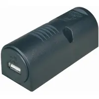 Pro Car 67333500 Power USB-opbouwstopcontact 3 A Stroombelasting (max.): 3 A Geschikt voor USB-A Opbouwversie 12 V naar 5 V, 24 V naar 5 V