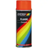 Motip Fluorescerende Lak Rood / Oranje 400 ML