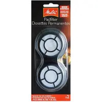 Melitta Padfilter 2st Op Kaart Zwart zwart Kunststof Koffiefilter