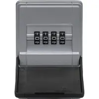 ABUS KeyGarage 727 Mini - Sleutelkluis voor wandmontage - 77455, zwart-zilver
