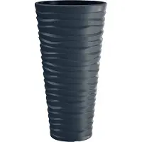 Prosperplast Bloempot (Antraciet, 39 x 39 x 75 cm)