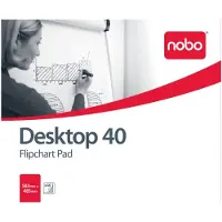 Nobo Smooth Chalkboard Paper 58x48 Cm 40 Units Transparant