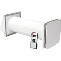 SIKU VertriebsgmbH RV1-35 C Mini V2 Ventilator met warmteterugwinning Inbouw (in muur of meubel) 46 m³/h Energielabel: A+ (A+ - G) 50708