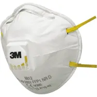 3M Beschermingsmasker 8812 FFP1NRD met ventiel, breedte 4xAGW-waarde, conform EN149:2001+A1:2009 - 8812
