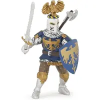 Papo Blauer Ritter - H: 10 Cm - - One Size - Spielzeug