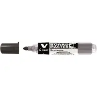 Pilot Pen V-Board Master Niet-permanent Whiteboard-marker Zwart Medium Ronde punt - 91% Gerecycled