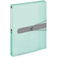 Herlitz 11409000, A4, Polypropyleen (PP), Muntkleur, Transparant, 4 cm, 1 stuk(s)