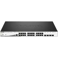 D-Link DGS-1210-28MP Smart+ managed switch [24x Gigabit Ethernet Max PoE+, 4x GbE/SFP-combo]
