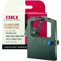 OKI Original Dot Matrix Tape 09002309 Black
