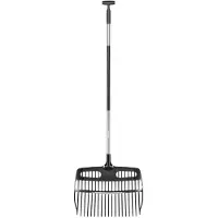 Fiskars 1077116 Schep, Hark Werkbreedte 48 cm
