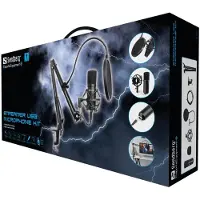 Sandberg - 126-07 - Streamer USB Microphone Kit - Zwart