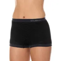Brubeck Damen Boxshorts BX11150 schwarz Größe M