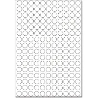 Herma Etiket 2210 rond 8mm wit 5632stuks - 3 stuks