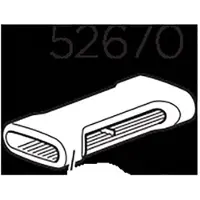 Thule Rim Protector 52670 Proride 598 Reserveonderdeel Zwart