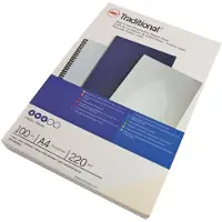 GBC ibico inbindcover ibiStol, karton 350 g/m², A4, wit