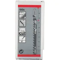 Bosch Powertools T 144 D Speed Wood Decoupeerzaagbladset 100 Eenheden