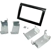 Connects2 2-DIN frame ECO Nissan Qashqai 2007-2014 zwart