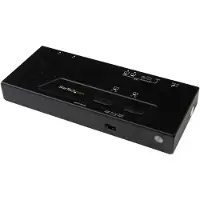 StarTech.com VS222HD4K - HDMI Matrix Switch - 2x2 - 4K Ultra HD met Fast Switching - Zwart