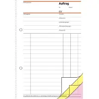 Sigel Auftragsformular Papierformat: DIN A5 selbstdurchschreibend: Ja
