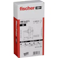 Fischer HM S metalen hollewandpluggen 5x52mm (50 Stuks)