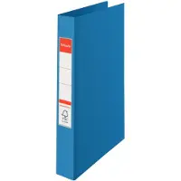 Esselte Ringband VIVIDA A4 4-rings O-mechaniek 25mm PP blauw - 3 stuks