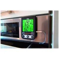 TFA-Dostmann 14.1512.01 KÜCHEN-CHEF Barbecuethermometer Zwart
