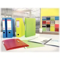 Esselte No,1 Power VIVIDA Breed Ordner A4 72 mm Rood 2 Ringen 624068 Kunststof Staand