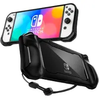 Spigen Rugged Armor Nintendo Switch OLED Hoesje Zwart