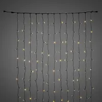 Konstsmide Lichtgordijn voor buiten - 208 LED's - 1 meter