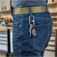 Niteize - G-Series Dual Carabinier - #2 - Zilver