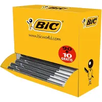 BIC balpennen M10 value pack zwart 90+10 GRATIS